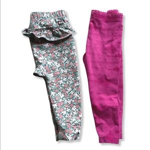 BUNDLE! TODDLER TEA LEGGINGS.